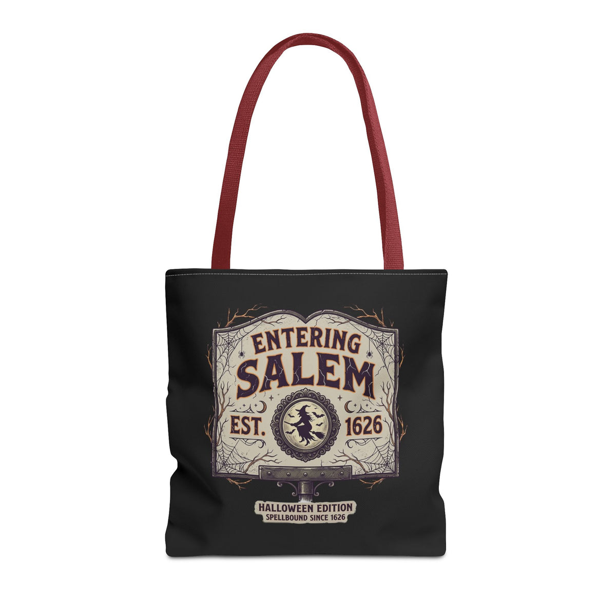 Spooky Entering Salem Tote Bag (AOP)