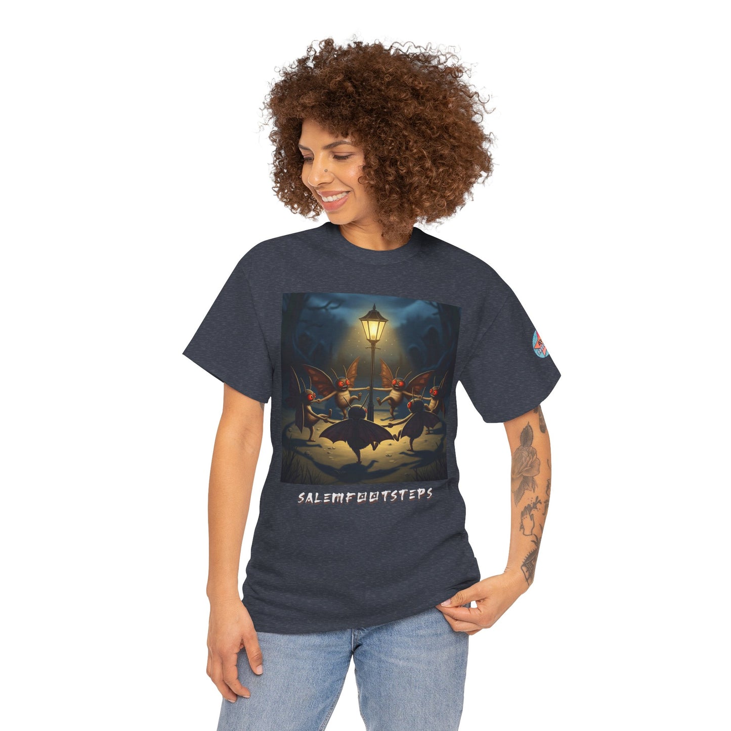 Mothman Lamp Celebration Tee (Mult Colors)