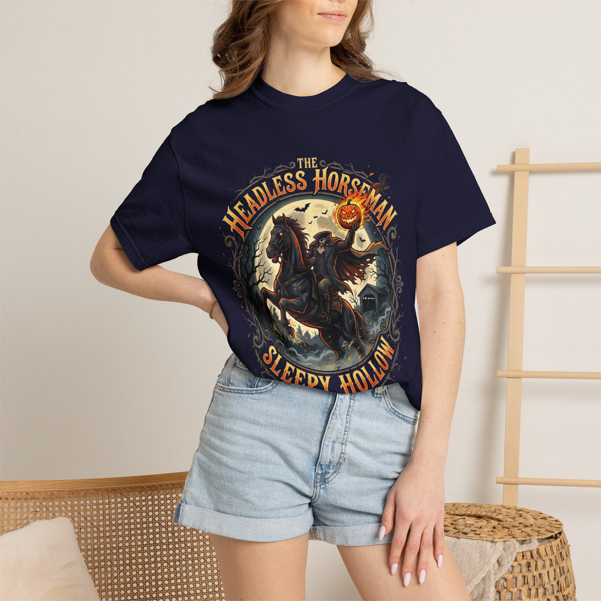 HEADLESS HORSEMAN Unisex Garment-Dyed T-shirt