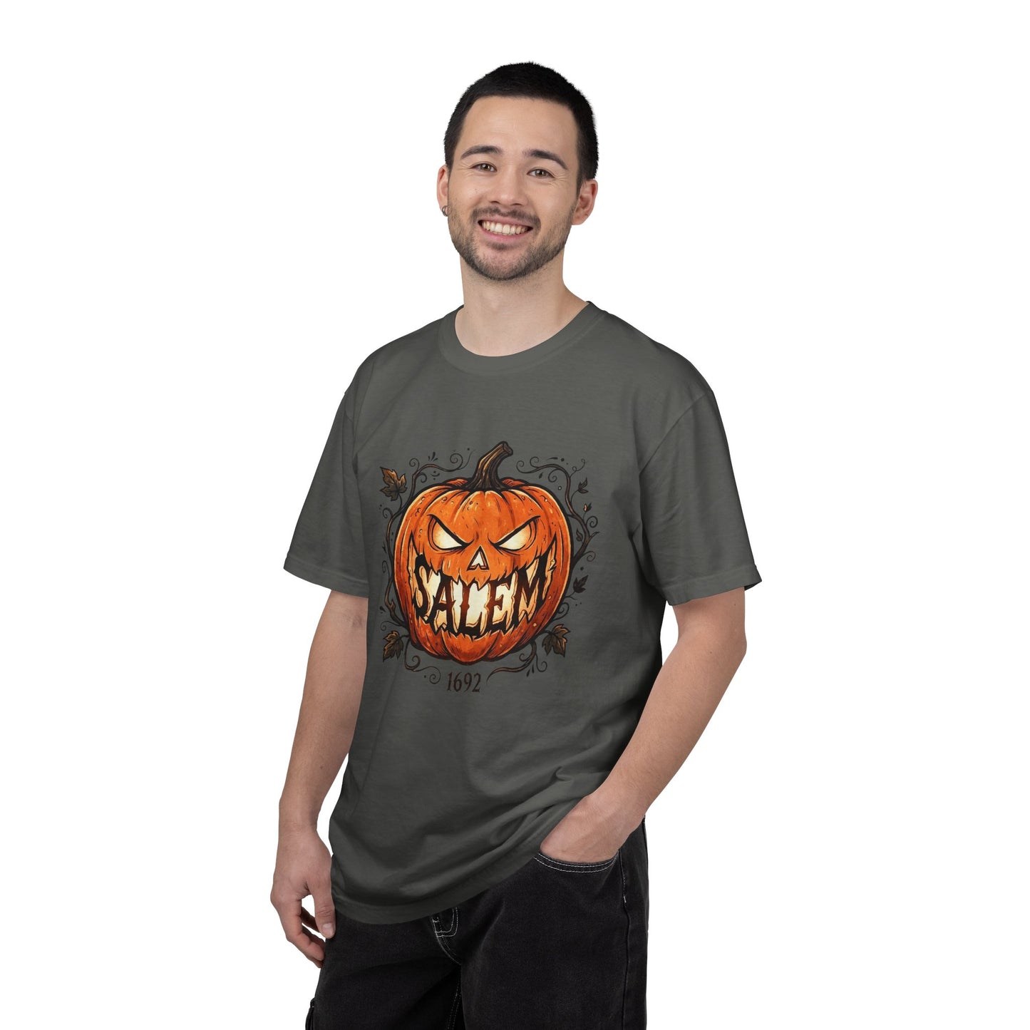 SALEM SMILE Unisex Garment-Dyed T-shirt