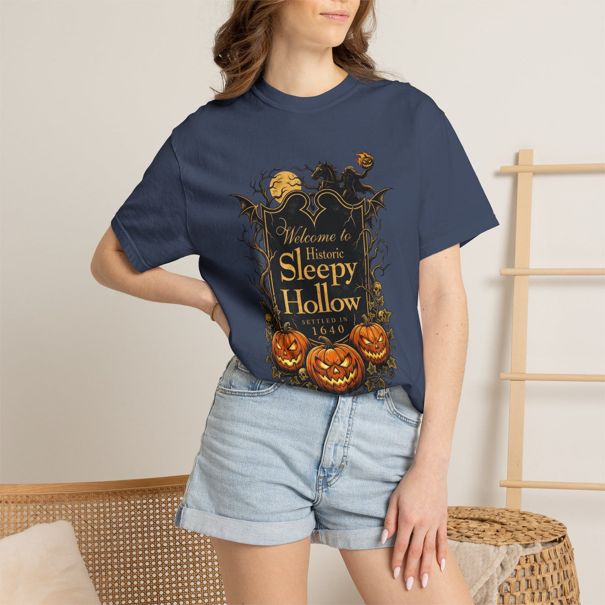 SLEEPY HOLLOW Unisex Garment-Dyed T-shirt