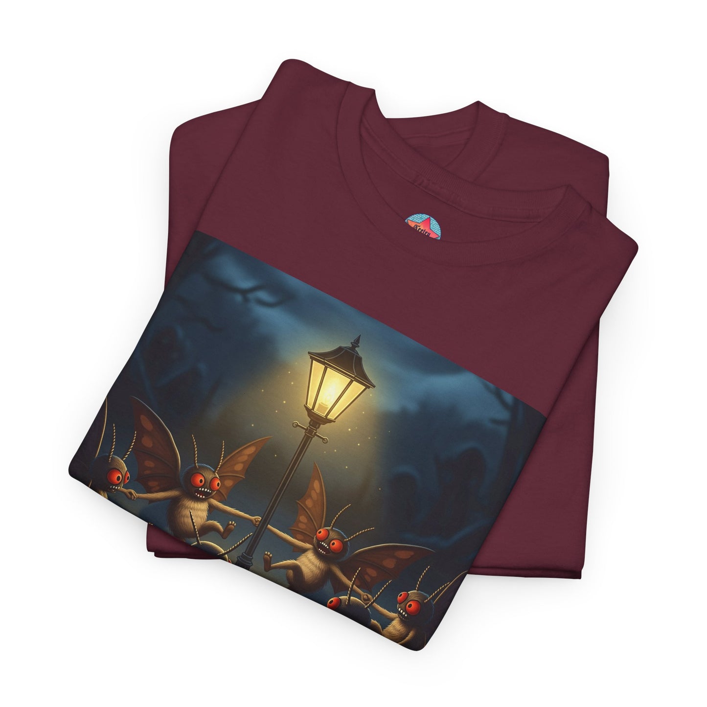 Mothman Lamp Celebration Tee (Mult Colors)