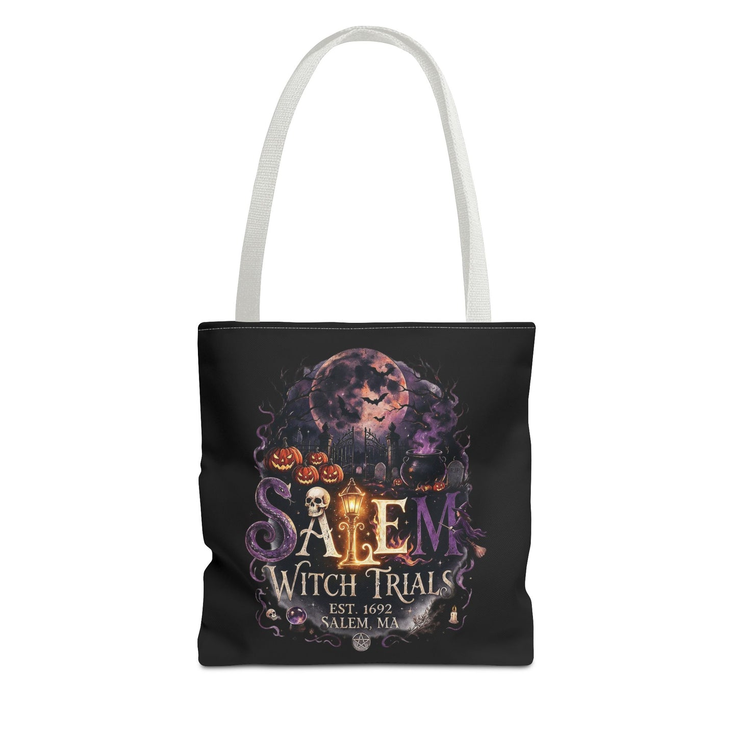 SALEM WITCH TRIALS Tote Bag (AOP)