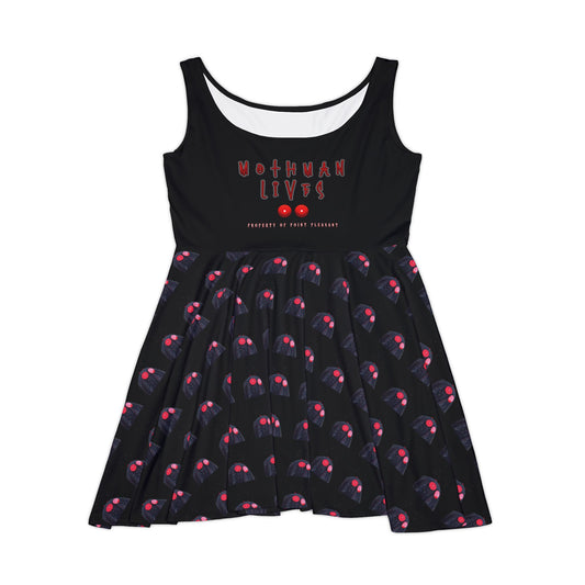 MOTHMAN Women's Skater Dress (AOP)