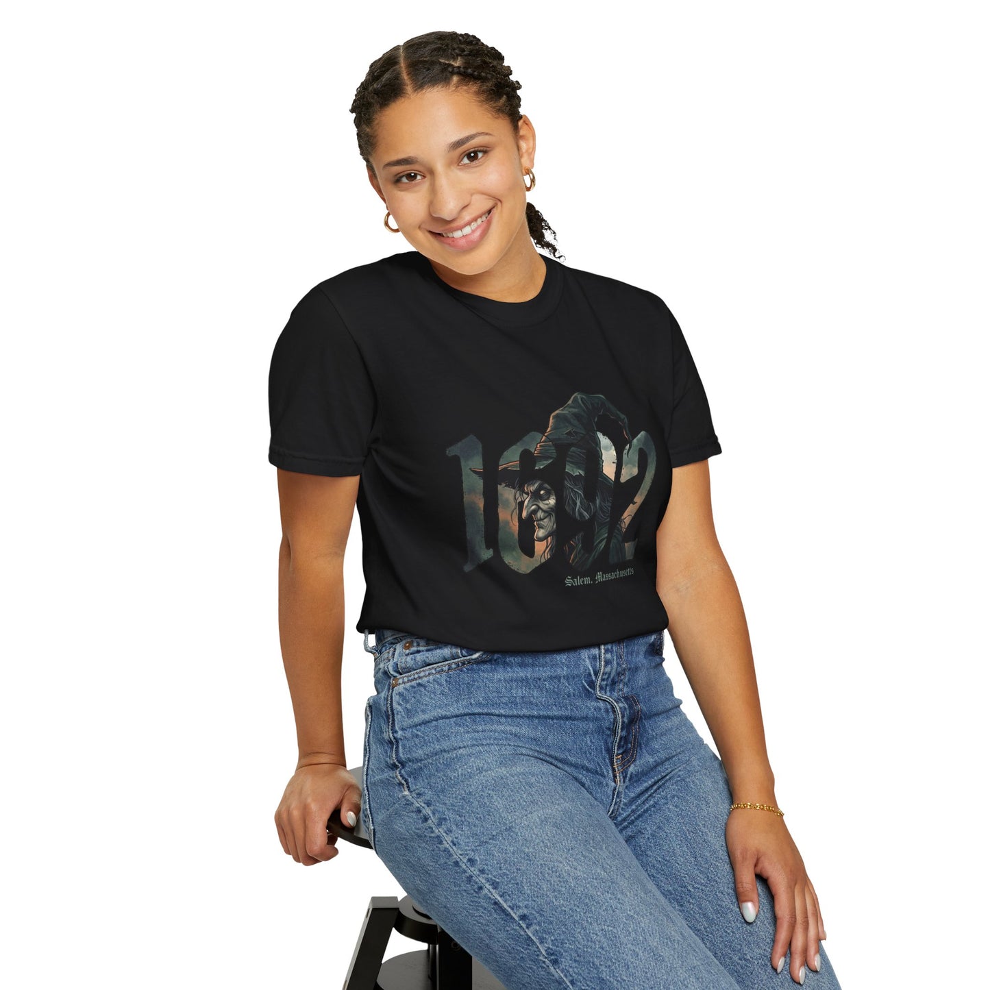 1692 WITCH Unisex Garment-Dyed T-shirt