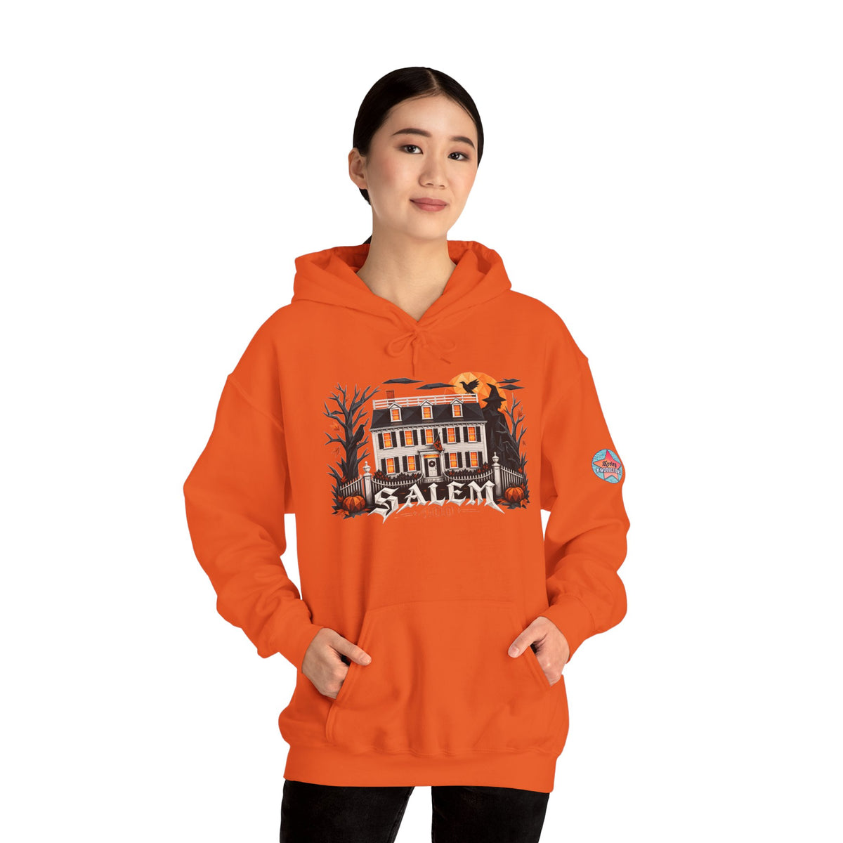 Salem 400 Ropes Mansion - Unisex Heavy Blend™ Hooded Sweatshirt