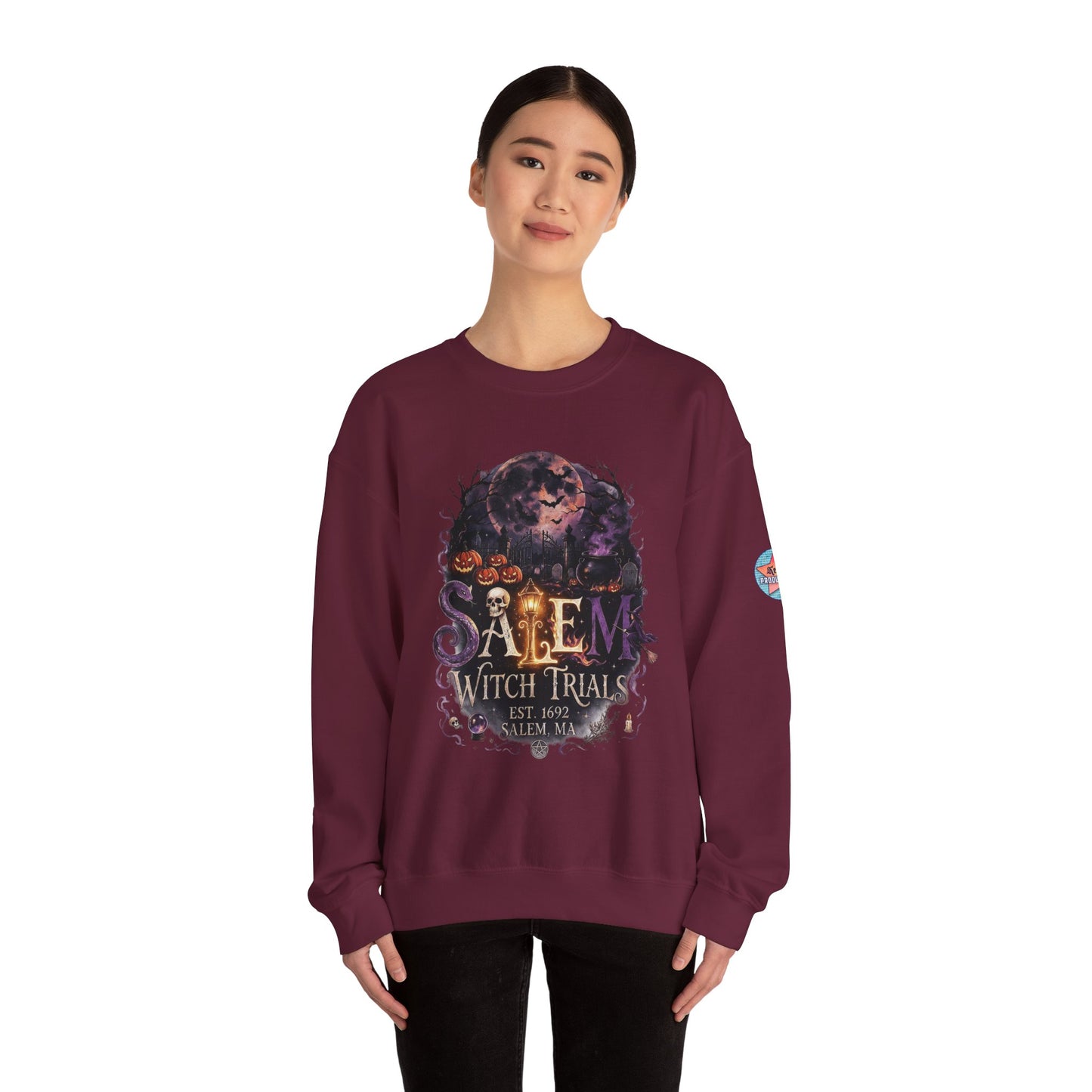 SALEM WITCH TRIALS Unisex Heavy Blend™ Crewneck Sweatshirt