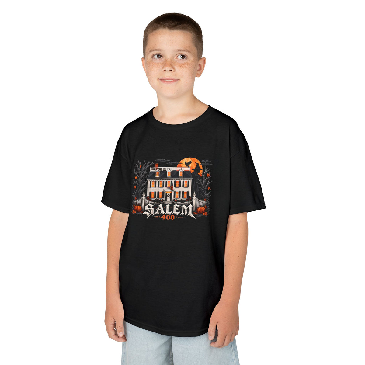Salem 400 Ropes Mansion - Kids Heavy Cotton™ Tee