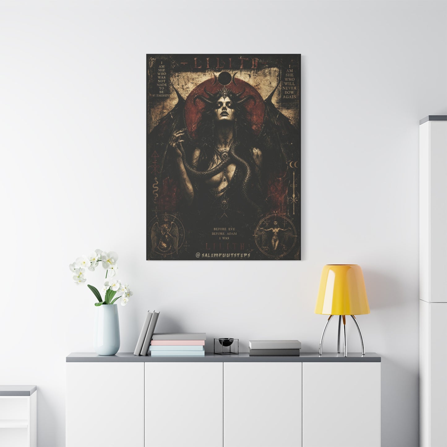 Lilith Matte Canvas, Stretched, 1.25"