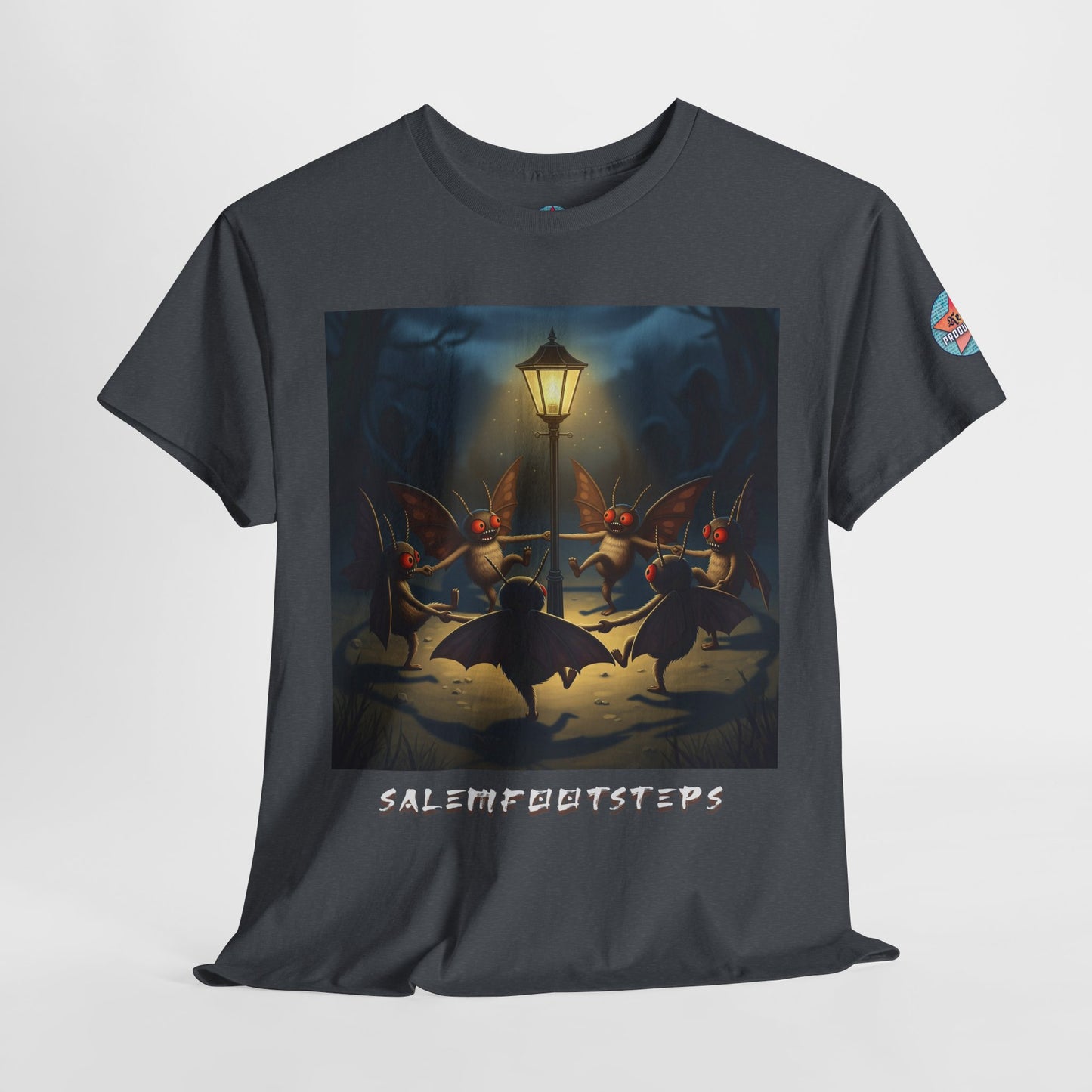 Mothman Lamp Celebration Tee (Mult Colors)