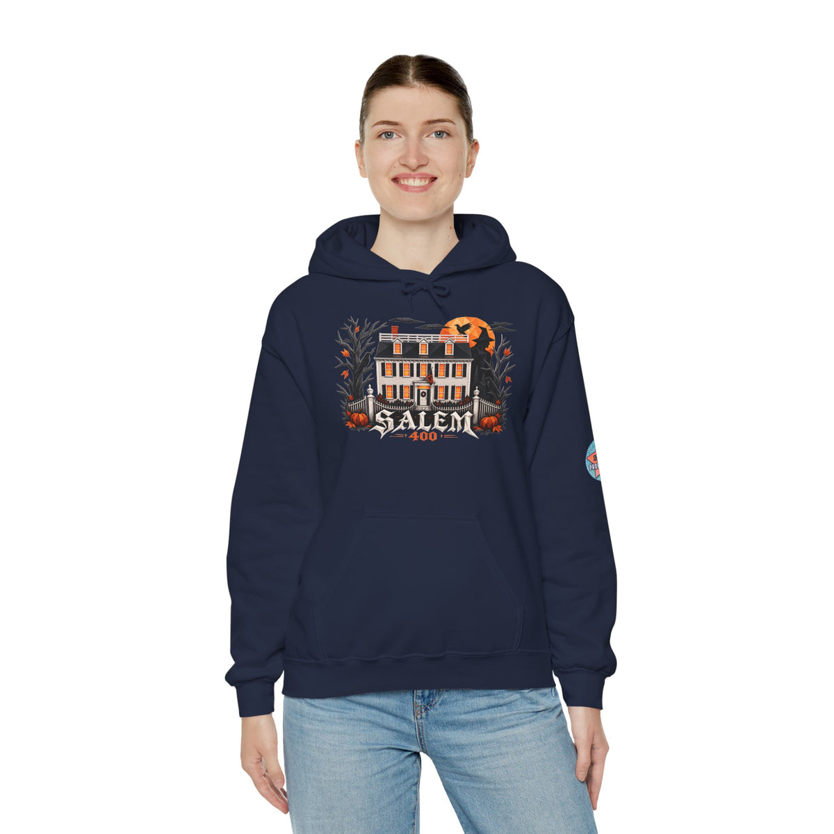 Salem 400 Ropes Mansion - Unisex Heavy Blend™ Hooded Sweatshirt