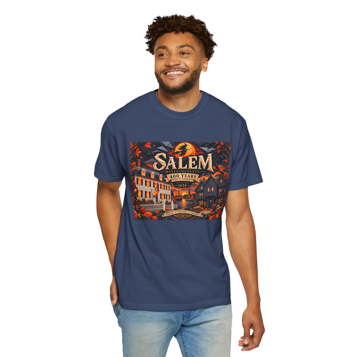 Salem 400 Forever - Unisex Garment-Dyed T-shirt