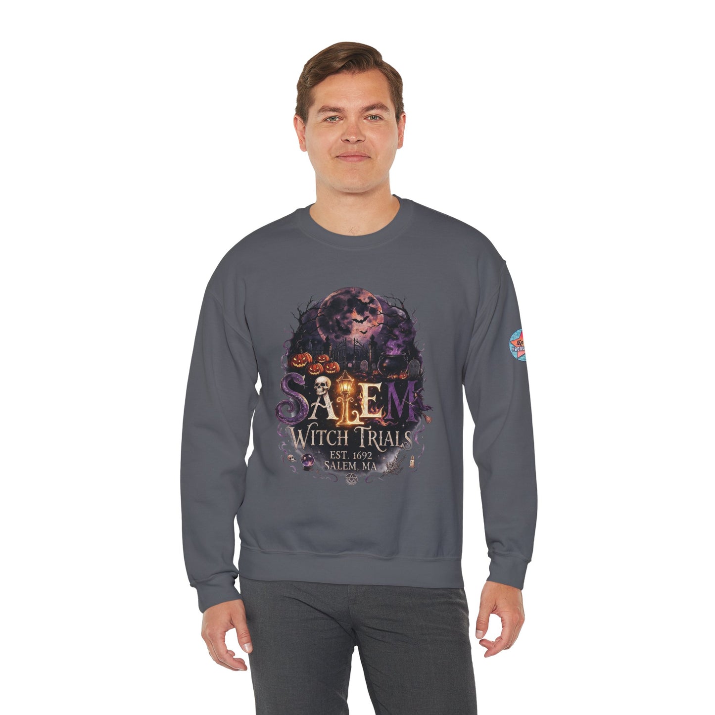 SALEM WITCH TRIALS Unisex Heavy Blend™ Crewneck Sweatshirt