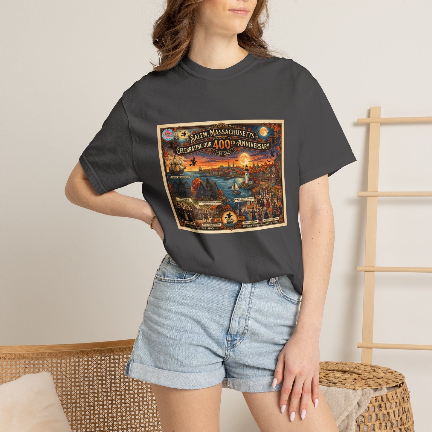 Salem 400 Unisex Garment-Dyed T-shirt