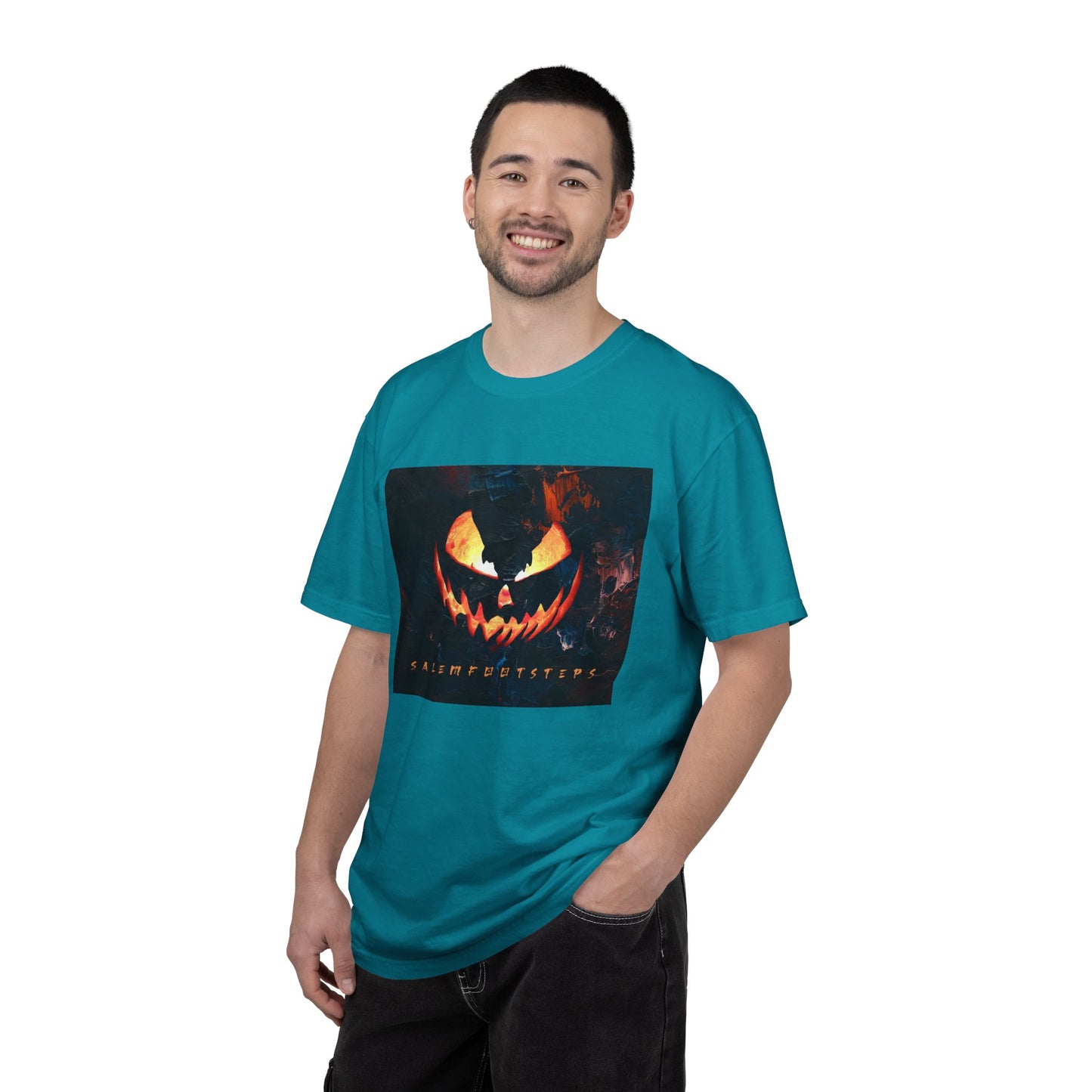 MIDNIGHT PUMPKIN Unisex Garment-Dyed T-shirt