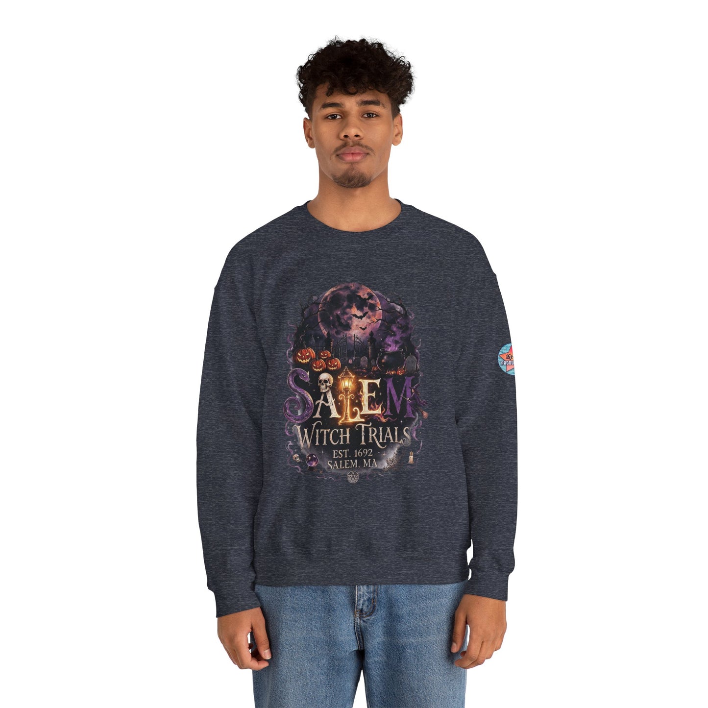 SALEM WITCH TRIALS Unisex Heavy Blend™ Crewneck Sweatshirt
