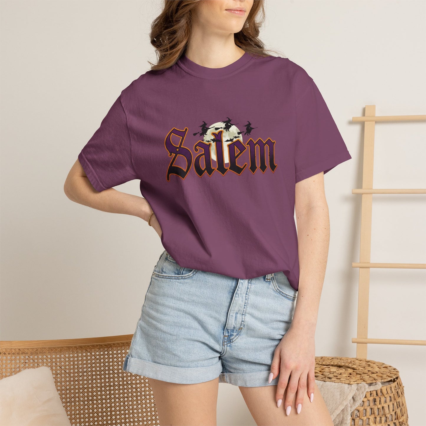 SALEM WTICHES Unisex Garment-Dyed T-shirt