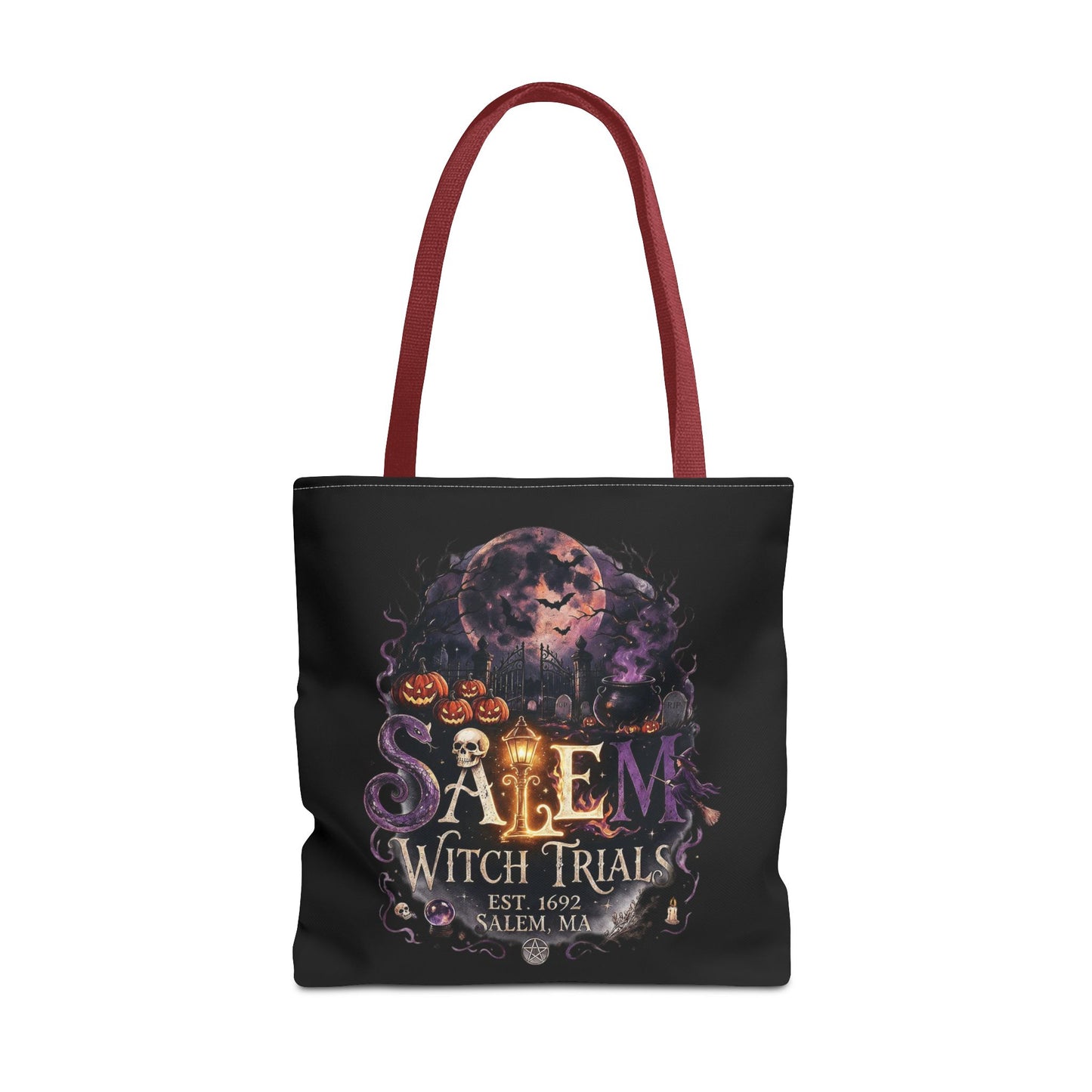 SALEM WITCH TRIALS Tote Bag (AOP)