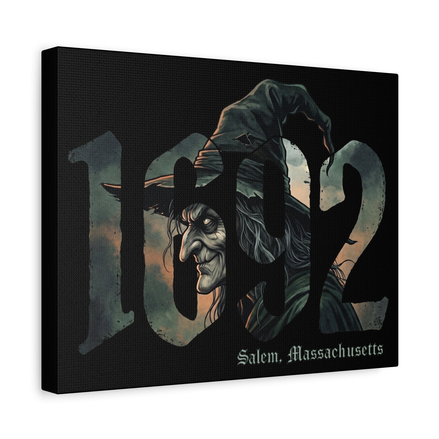1692 Witch Matte Canvas, Stretched, 1.25"