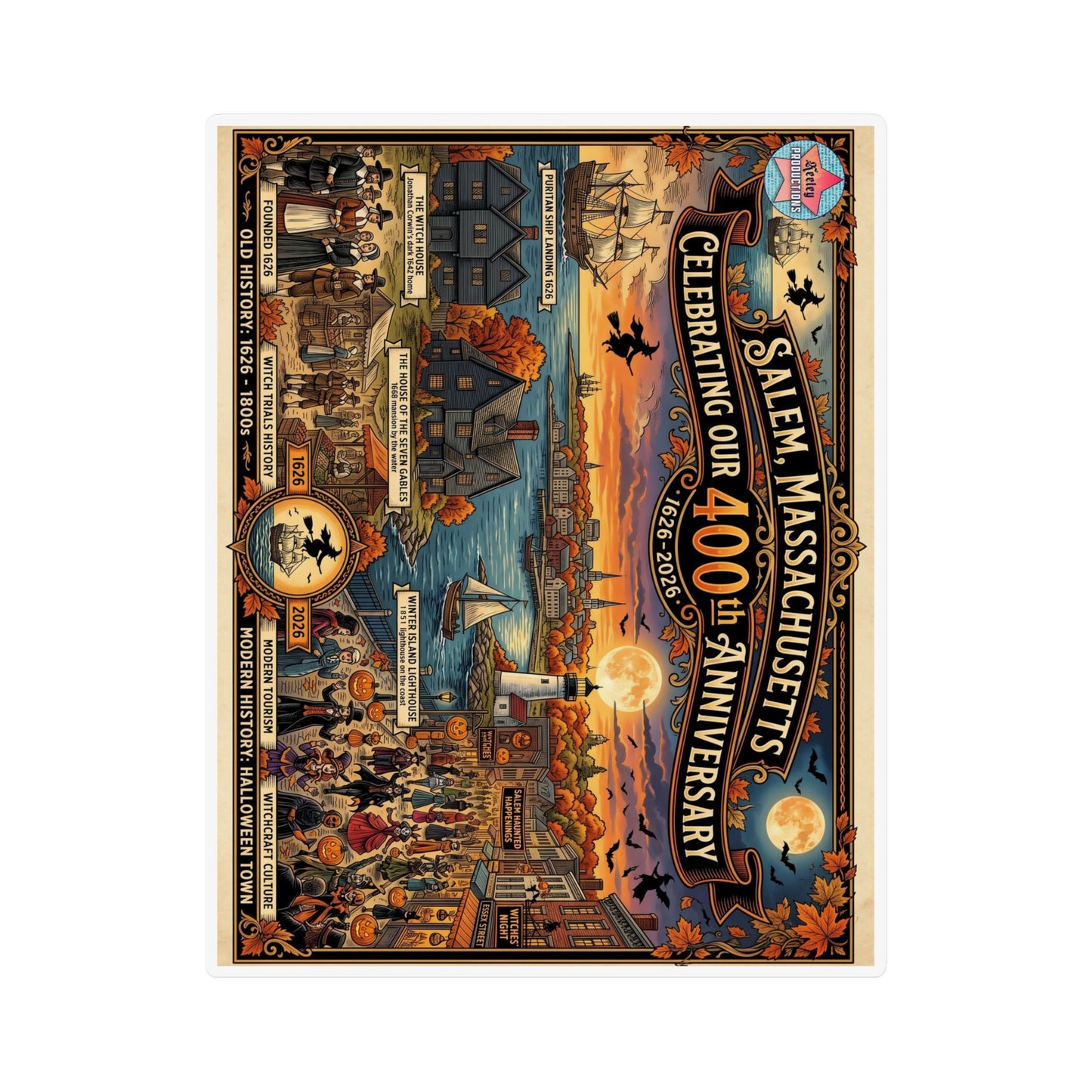Salem 400 Custom Shape Magnets