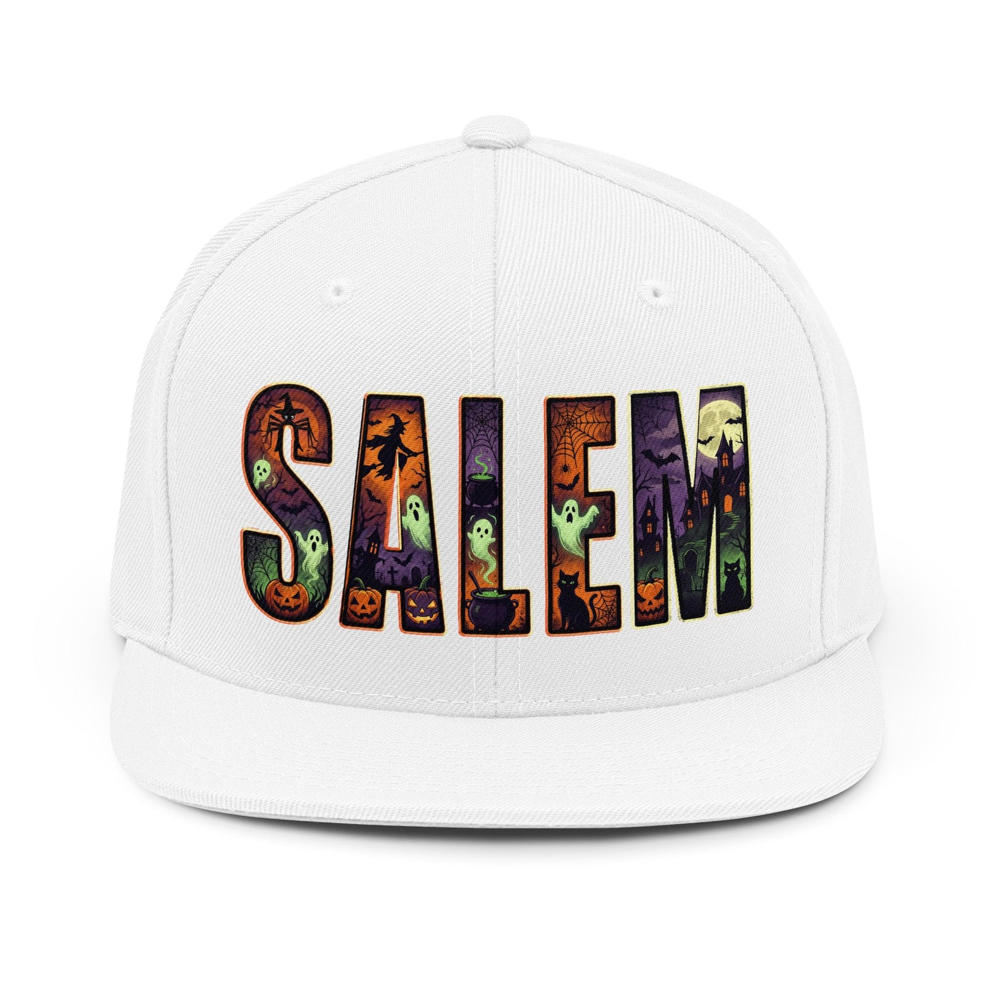 SALEM Spooky Unisex Snapback Hat