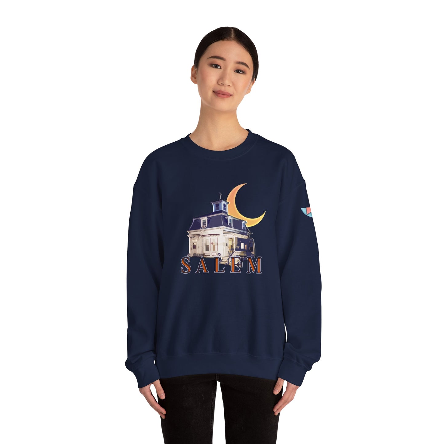 NAVY SALEM HOUSE Unisex Heavy Blend™ Crewneck Sweatshirt