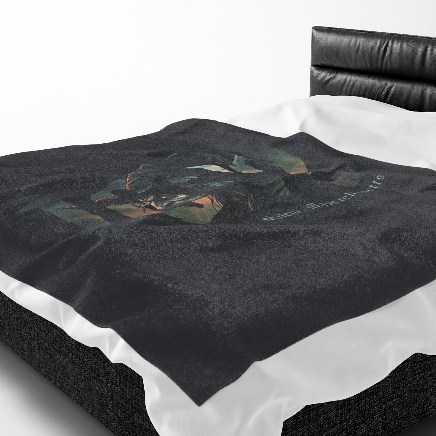 1692 WITCH Velveteen Plush Blanket