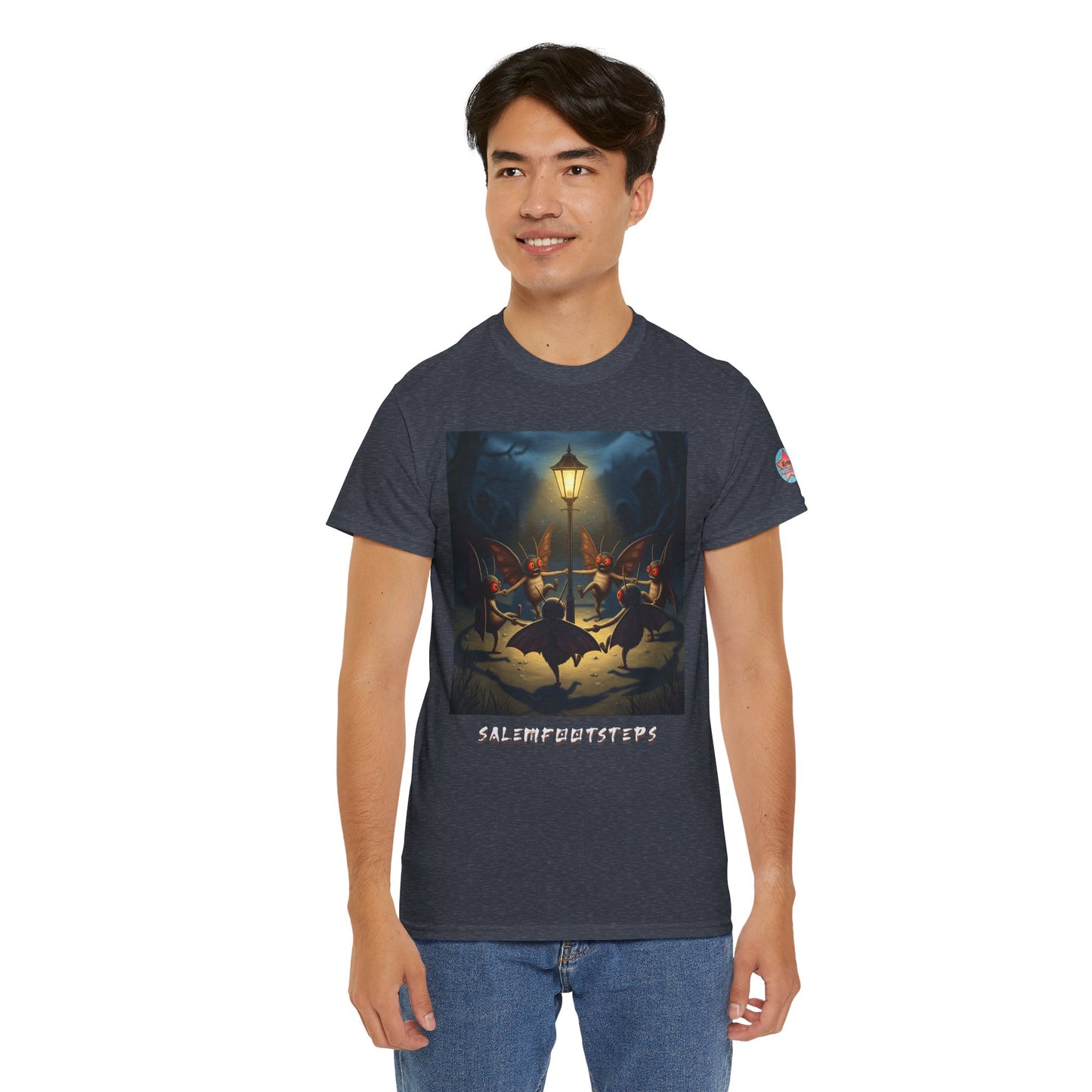 Mothman Lamp Celebration Tee (Mult Colors)