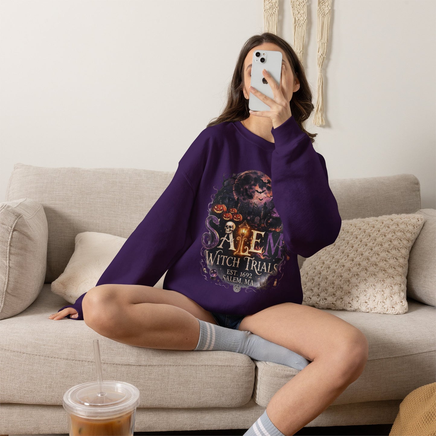 SALEM WITCH TRIALS Unisex Heavy Blend™ Crewneck Sweatshirt