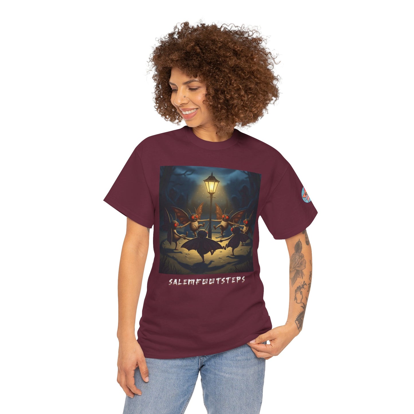 Mothman Lamp Celebration Tee (Mult Colors)