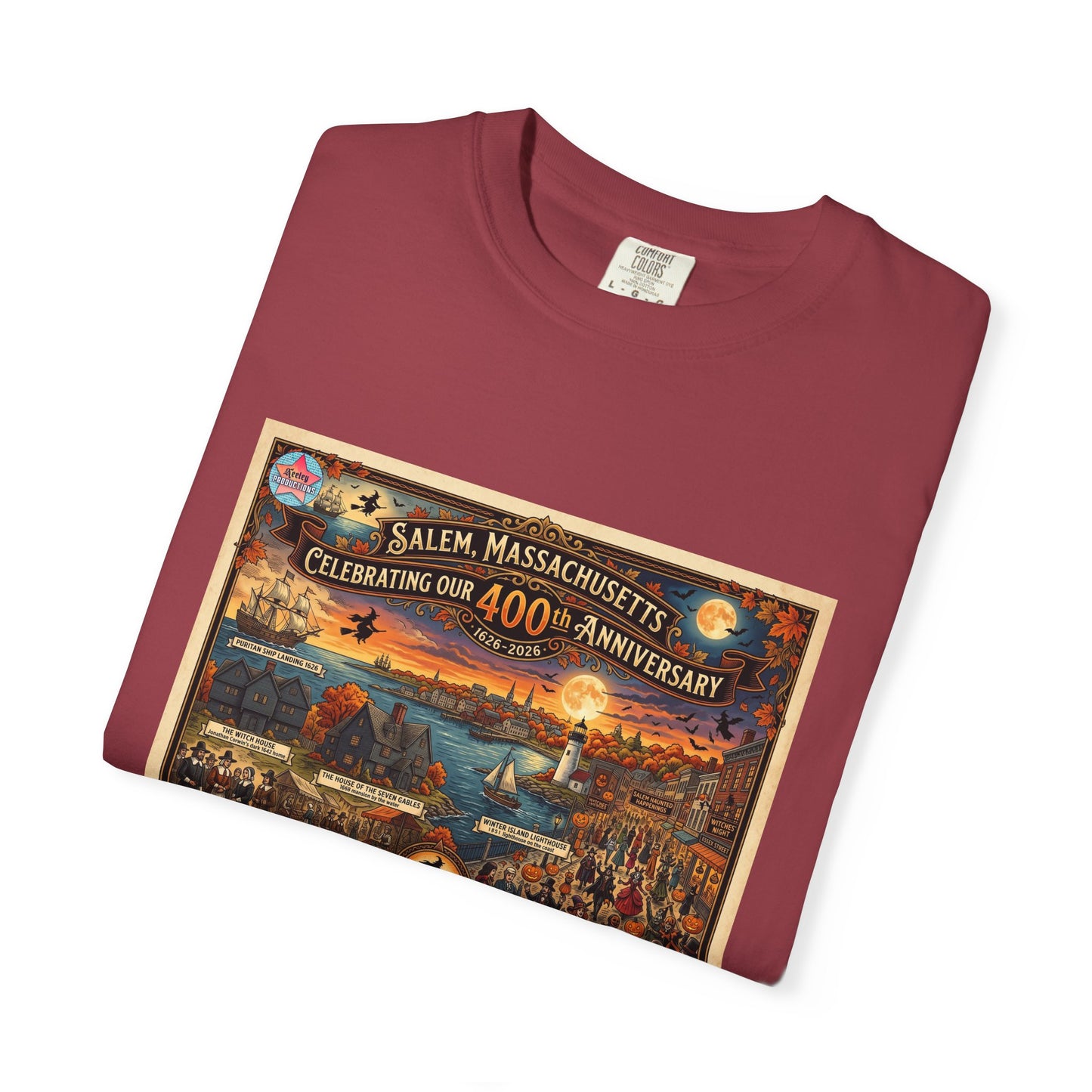 Salem 400 Unisex Garment-Dyed T-shirt