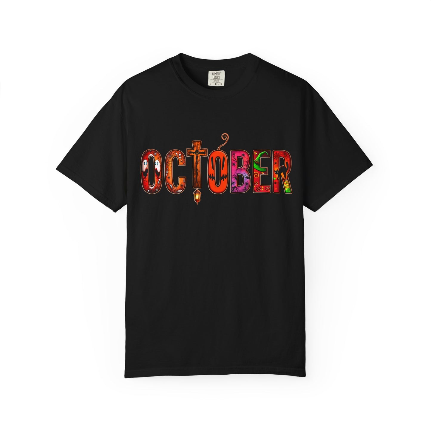 OCTOBER Unisex Garment-Dyed T-shirt