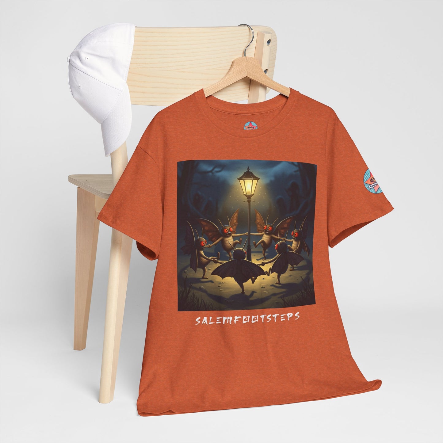 Mothman Lamp Celebration Tee (Mult Colors)