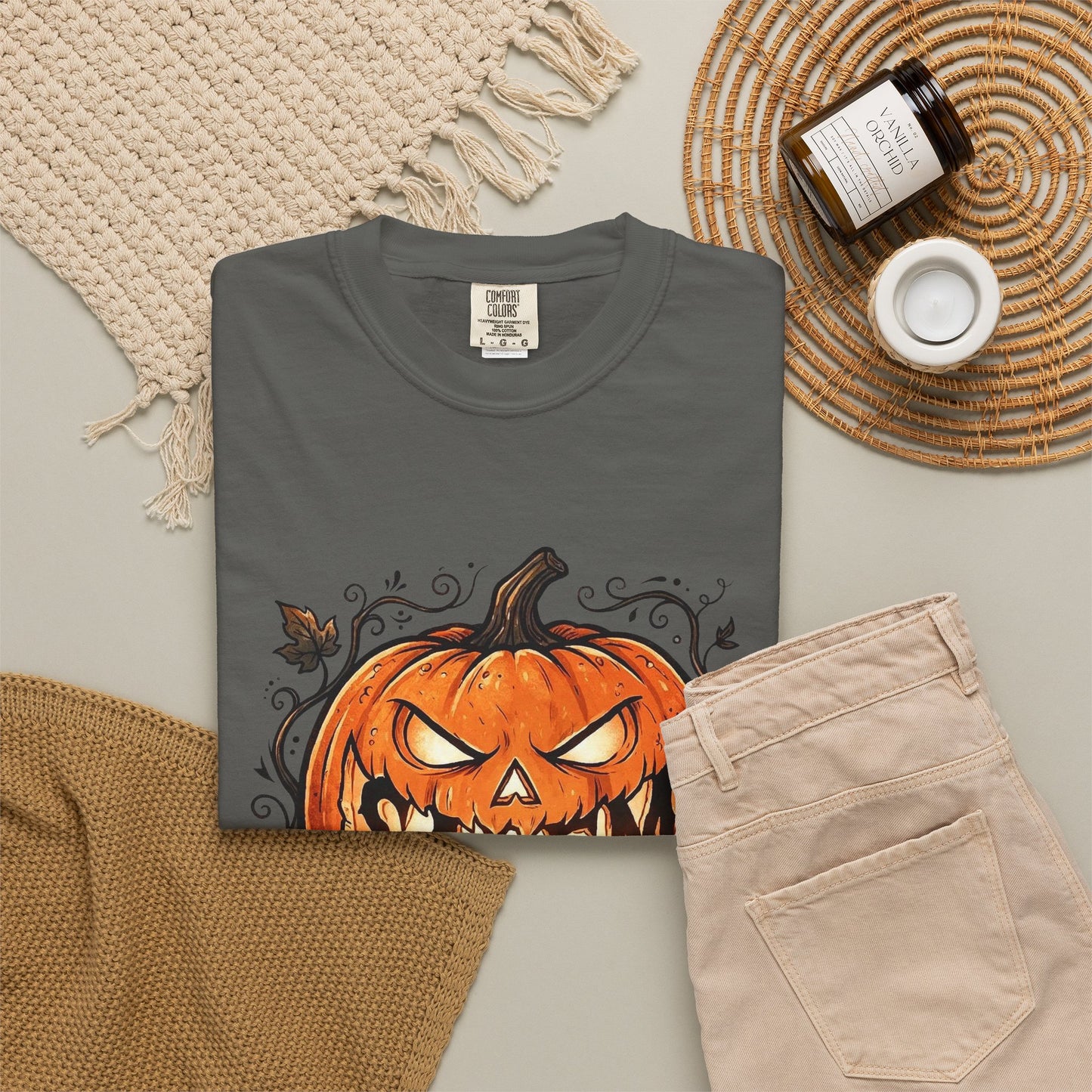 SALEM SMILE Unisex Garment-Dyed T-shirt