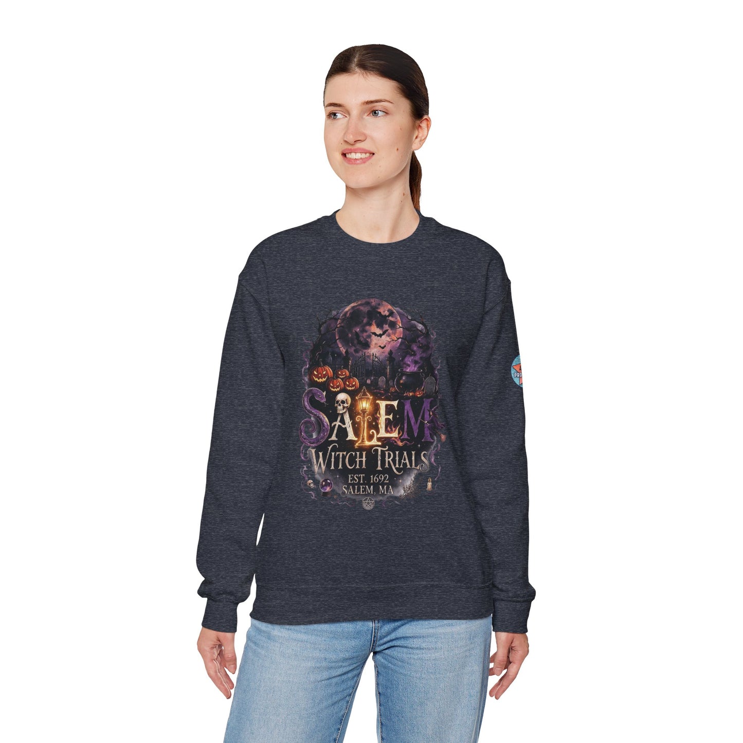 SALEM WITCH TRIALS Unisex Heavy Blend™ Crewneck Sweatshirt