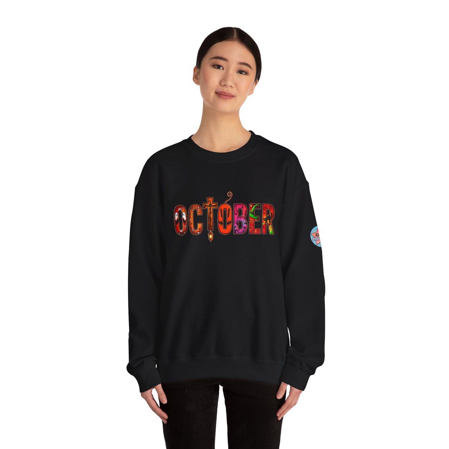OCTOBER Unisex Heavy Blend™ Crewneck Sweatshirt