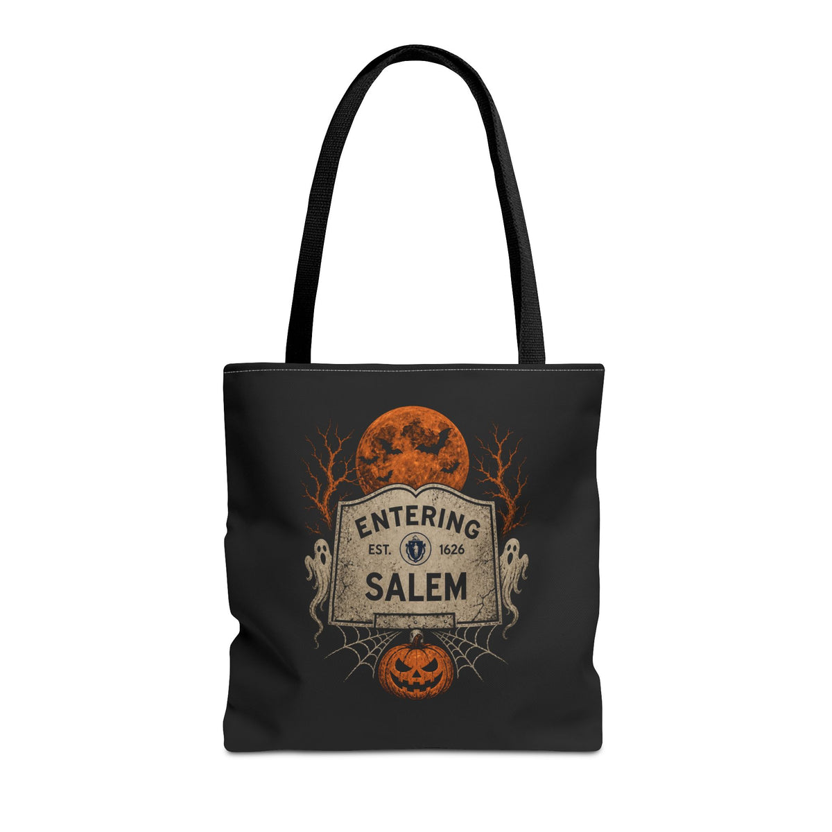 Halloween Entering Salem Tote Bag (AOP)