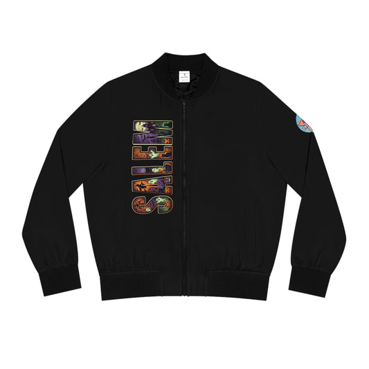 SALEM Women's Bomber Jacket (AOP)