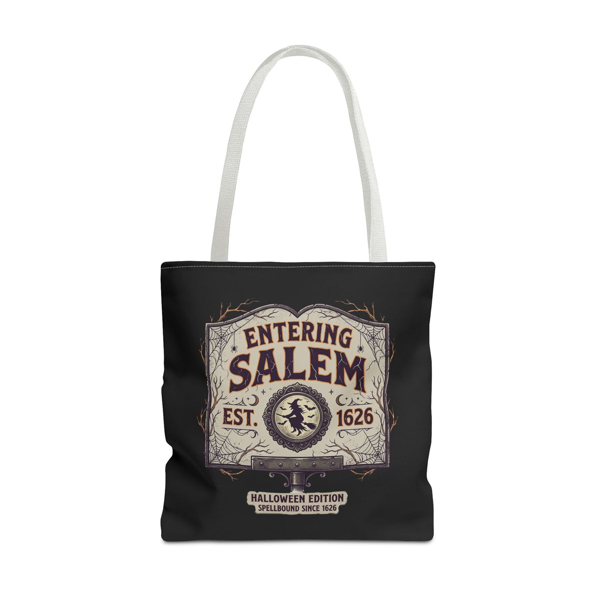 Spooky Entering Salem Tote Bag (AOP)
