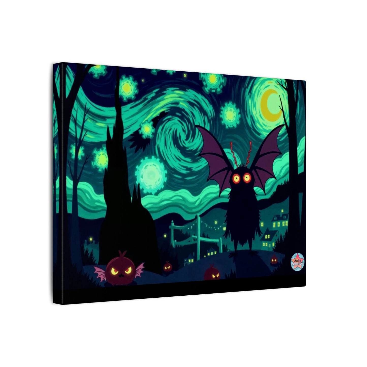 Mothy Night Canvas (Multi-Size)