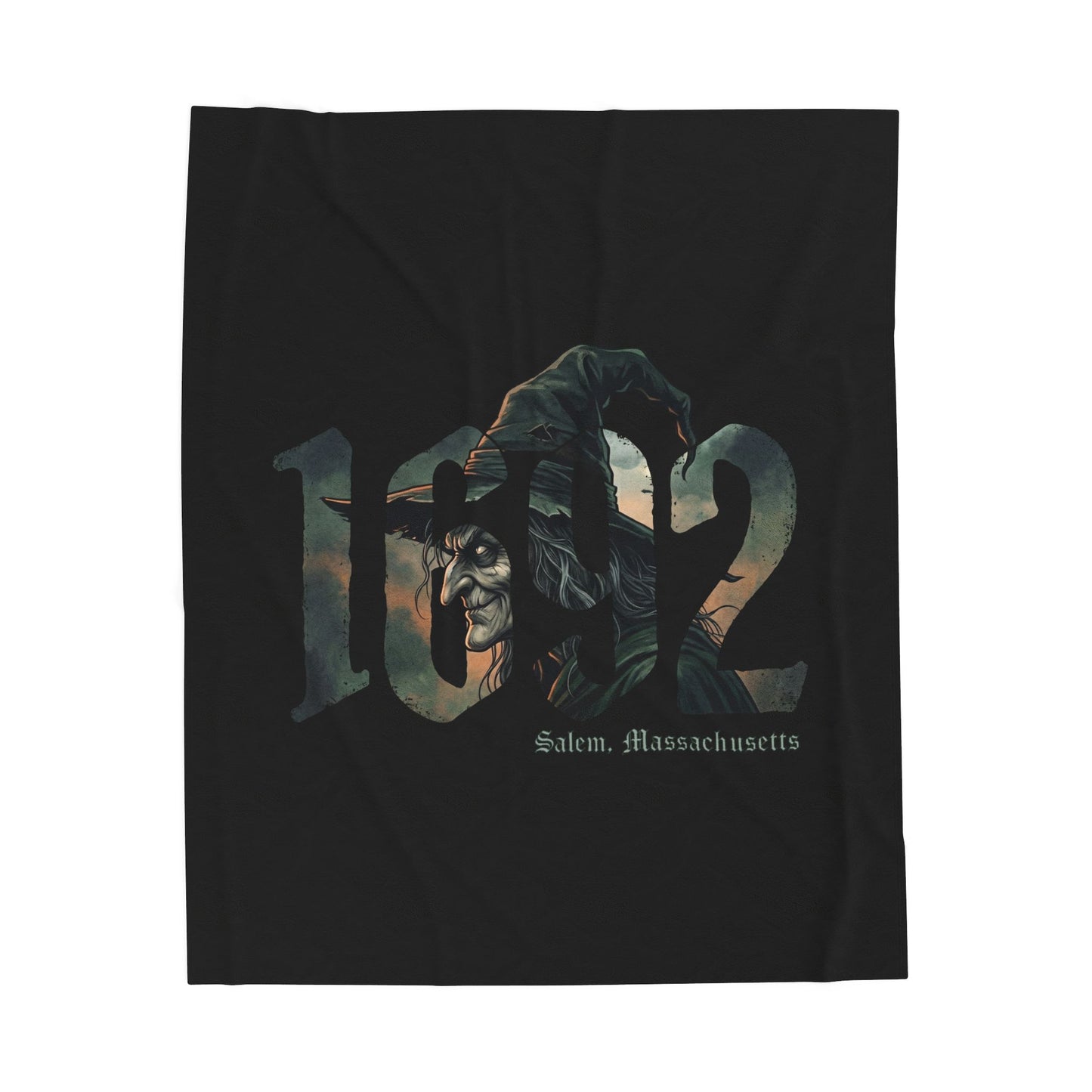 1692 WITCH Velveteen Plush Blanket