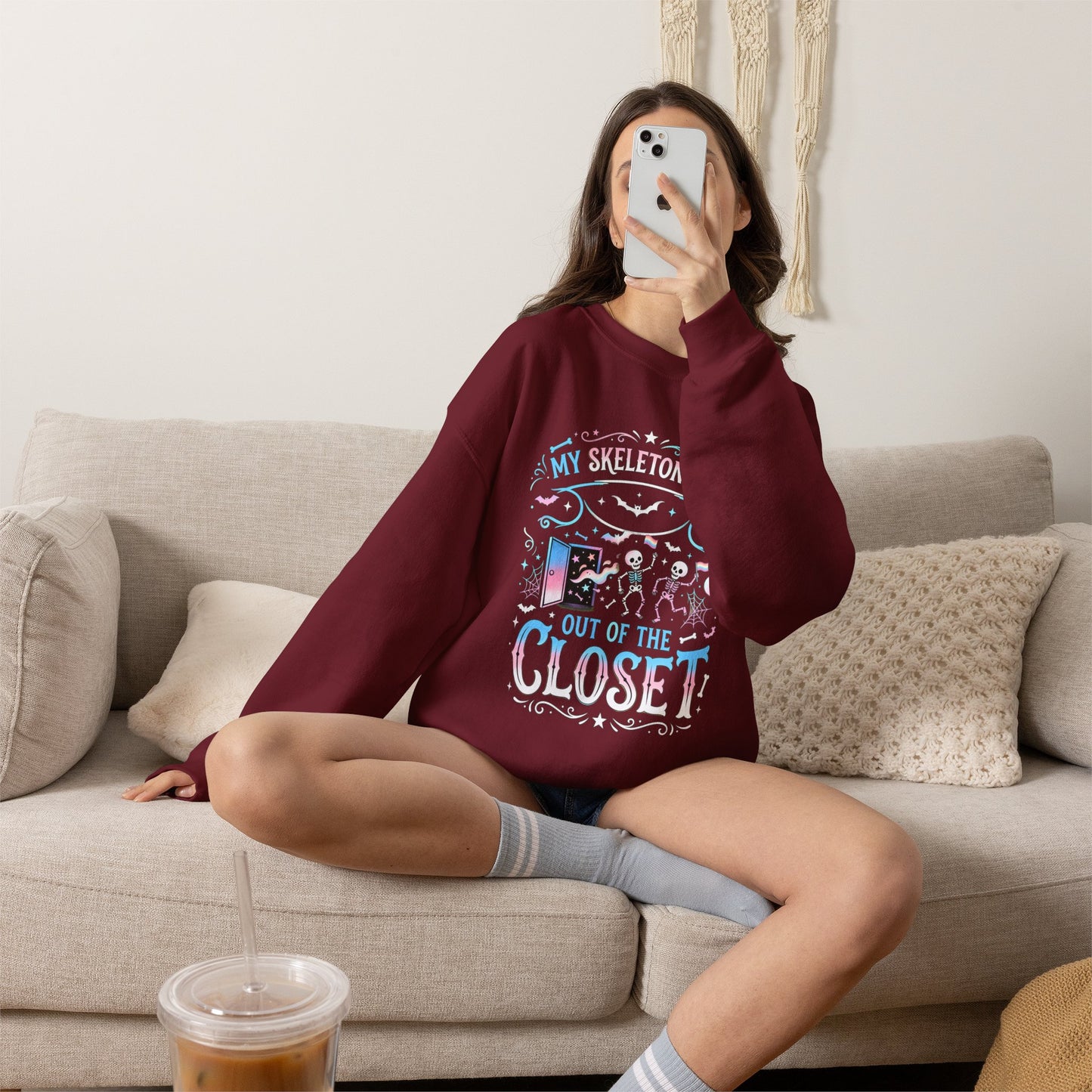 TRANS PRIDE Unisex Heavy Blend™ Crewneck Sweatshirt