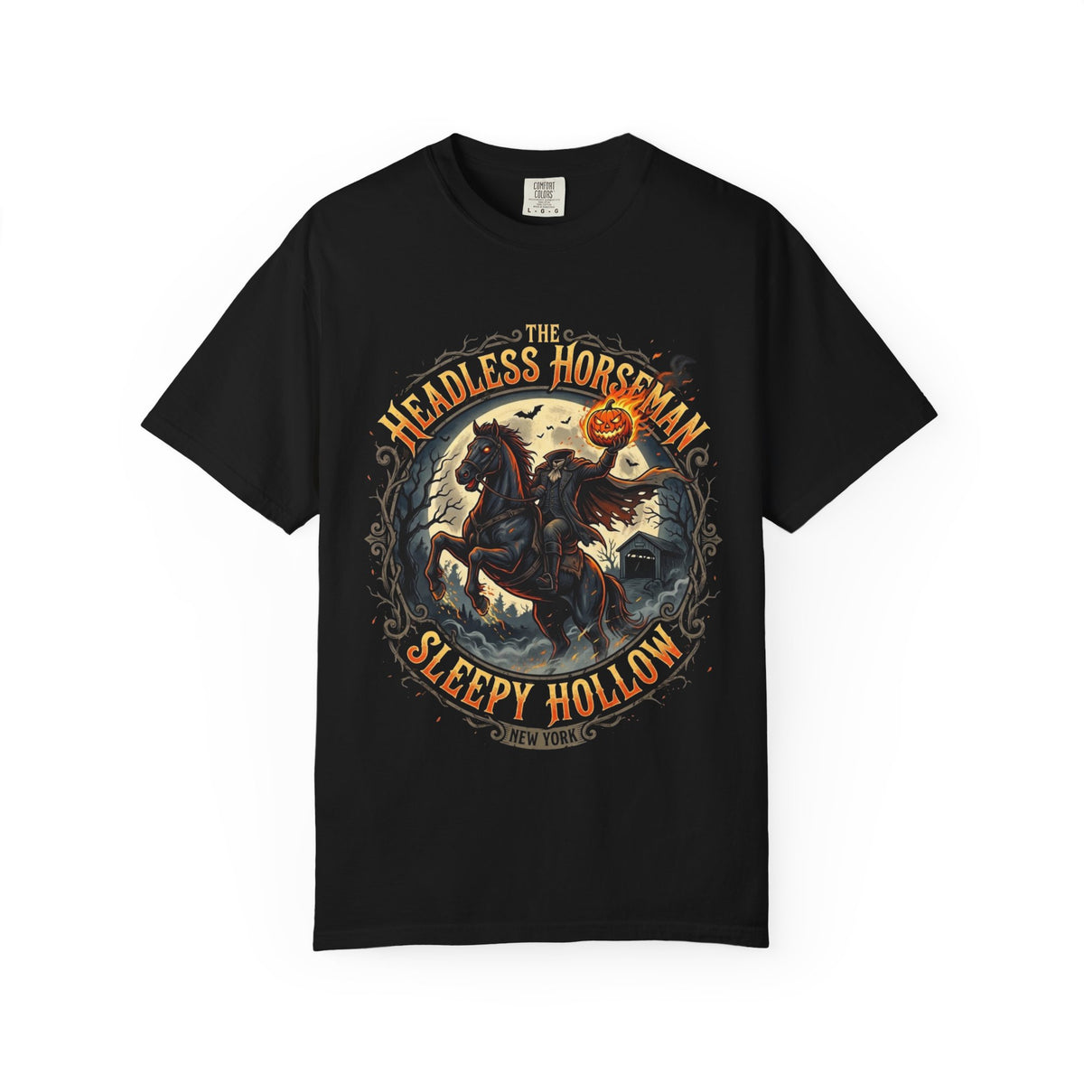 HEADLESS HORSEMAN Unisex Garment-Dyed T-shirt