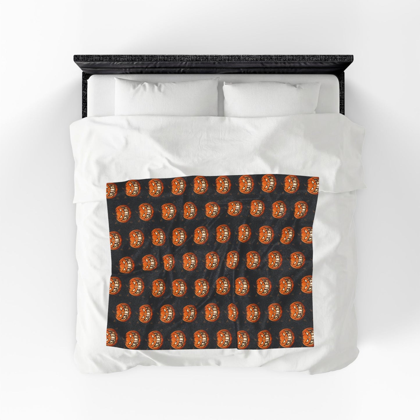 SALEM SMILE Velveteen Plush Blanket