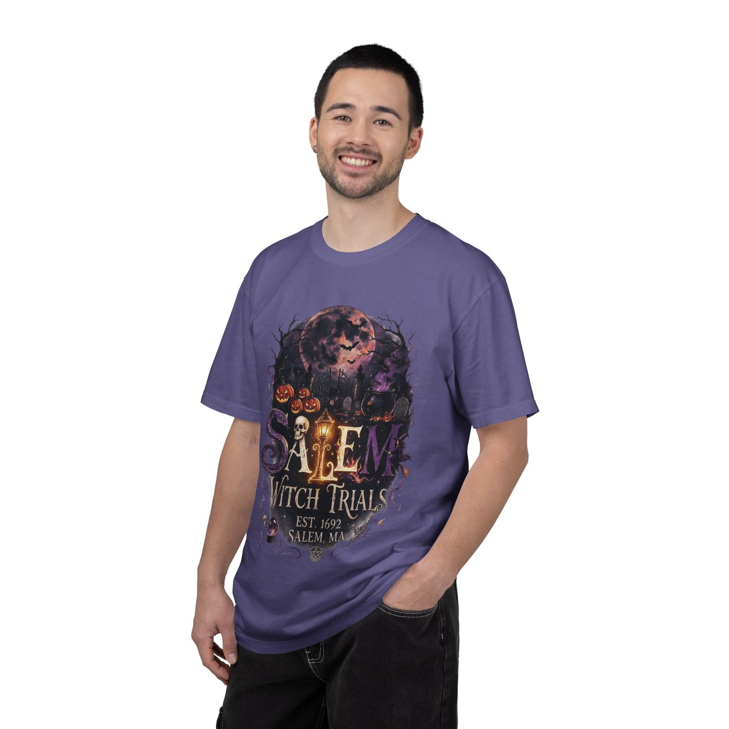 SALEM WITCH TRIALS Unisex Garment-Dyed T-shirt
