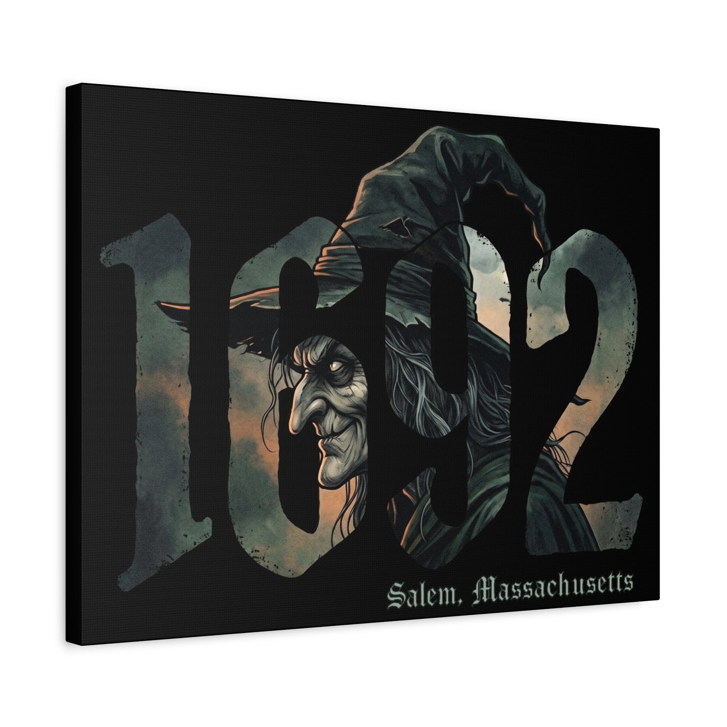 1692 Witch Matte Canvas, Stretched, 1.25"