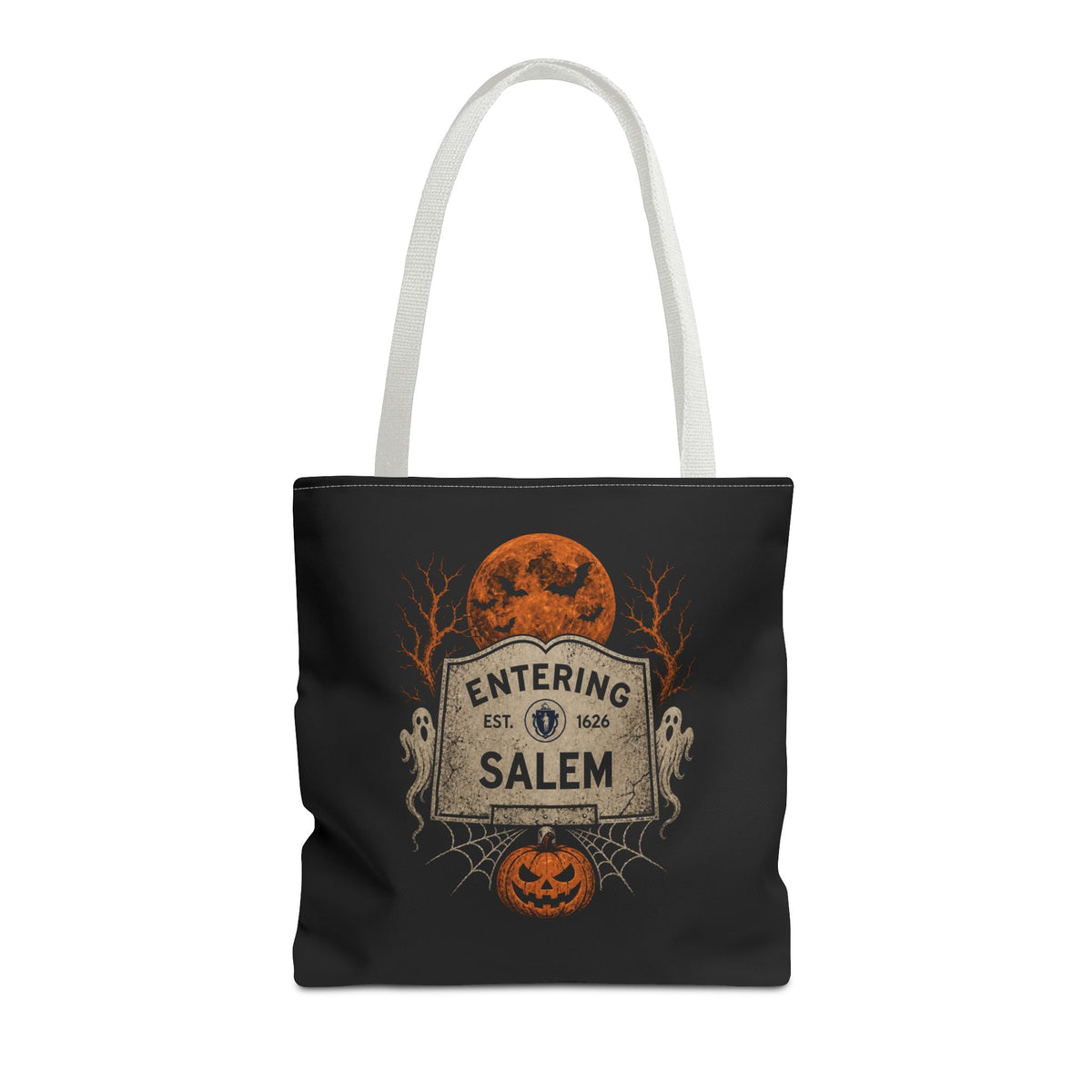 Halloween Entering Salem Tote Bag (AOP)