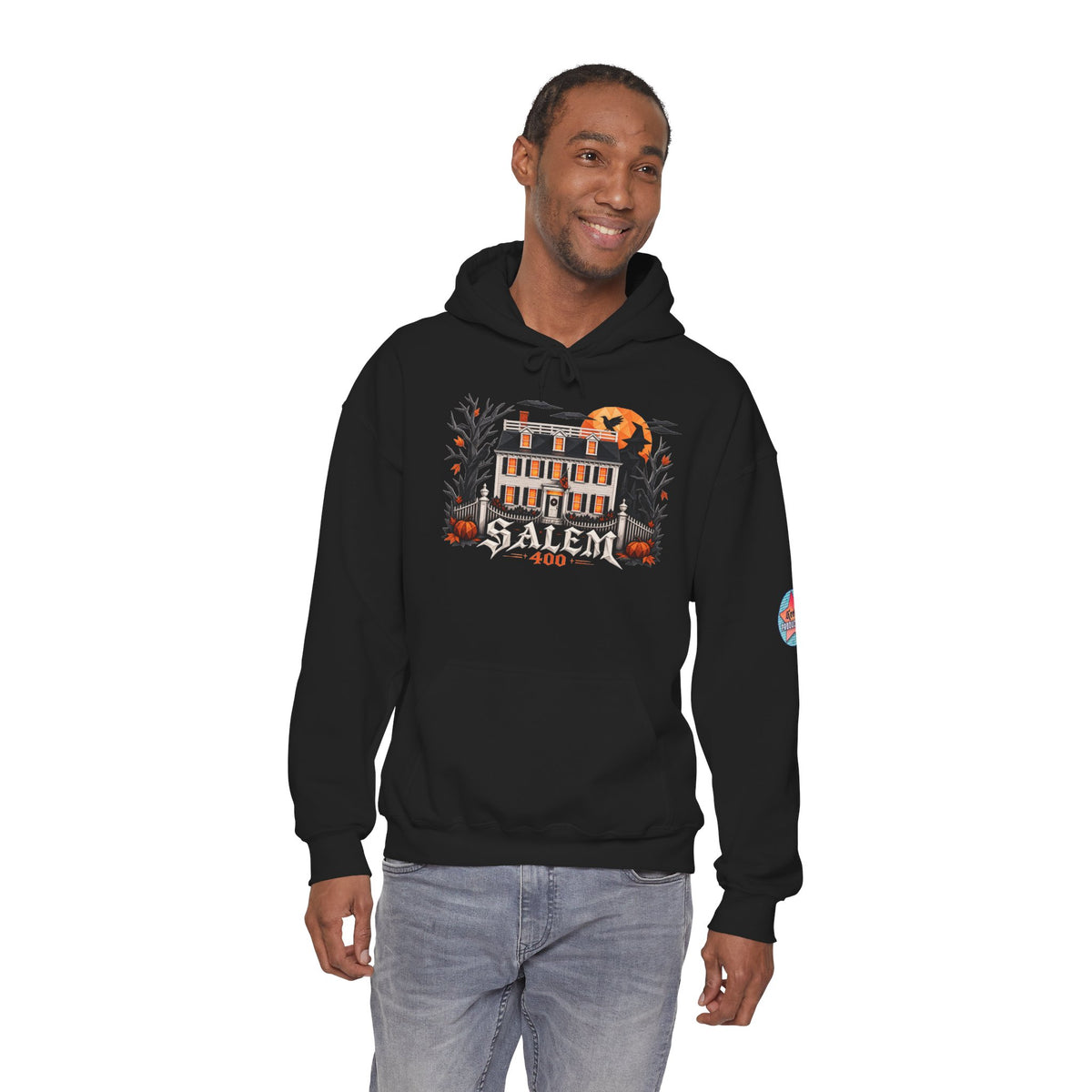 Salem 400 Ropes Mansion - Unisex Heavy Blend™ Hooded Sweatshirt