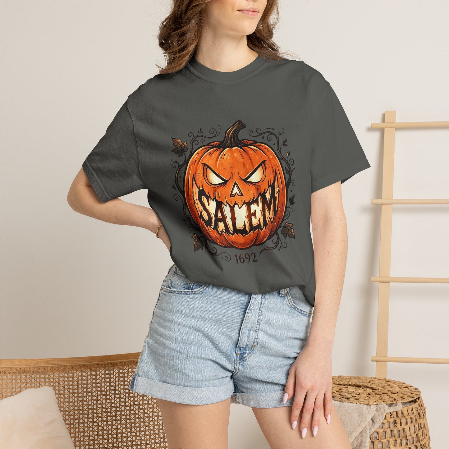 SALEM SMILE Unisex Garment-Dyed T-shirt