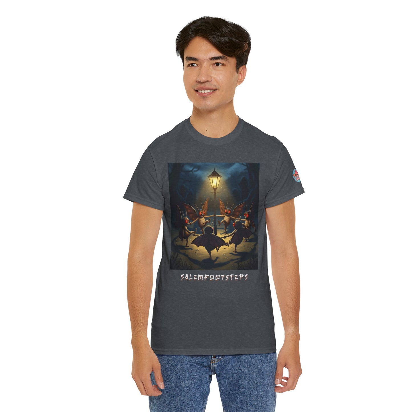Mothman Lamp Celebration Tee (Mult Colors)